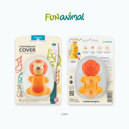 Flipper | Toothbrush Cover | Fun Animal Series