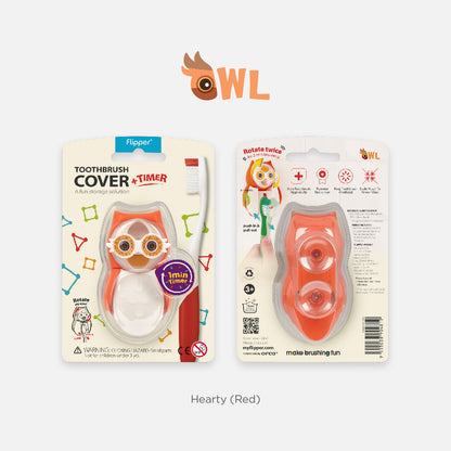 Flipper | Toothbrush Cover | Owl