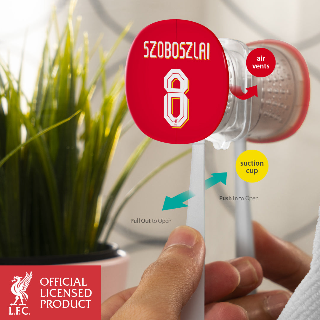 LFC x Flipper | Toothbrush Cover | Twin Set | Szoboszlai 8 + LFC Liverbird