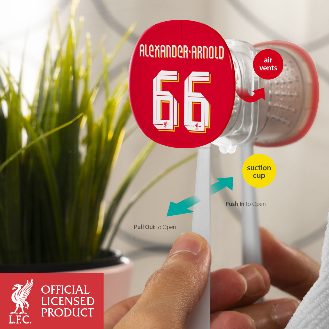 LFC x Flipper | Toothbrush Cover | Twin Set | Alexander·Arnold 66 + LFC Liverbird